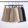 YQ 380g Heavyweight Cotton Vintage Mid Waist Breathable Drawstring Loose Solid Color Men's Sports Casual Sweatpants