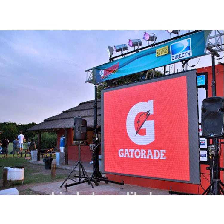 Outdoor Equipment Waterproof P6 P8 P10mm LED Digital Display Screen Full Color Advertising Panel
