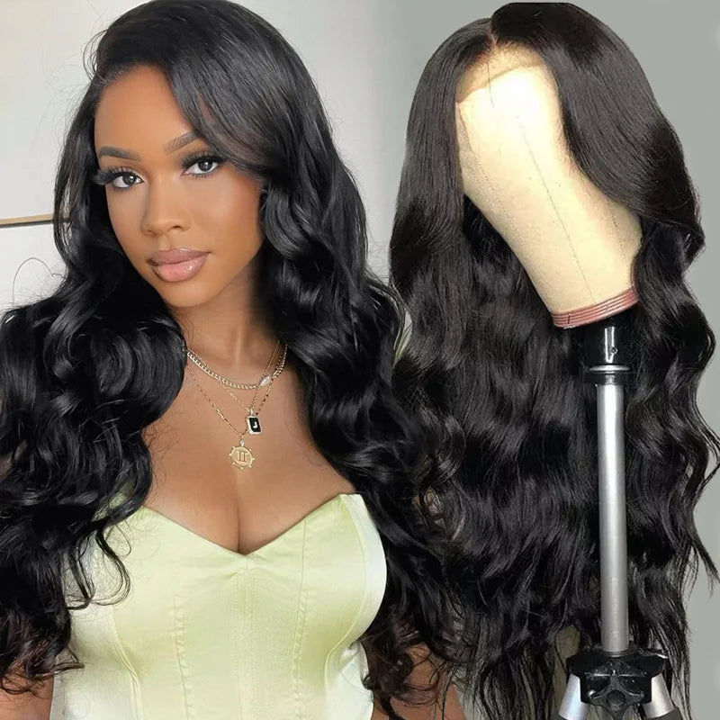 ZSF Human Hair Wigs Wholesale Body Wave 5*5 HD Lace Closure Wig 100% Brazilian Unprocessed Virgin Human Hair Wig for Black Women