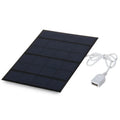 Factory Sell 3.5W Solar Charger Polycrystalline Solar Cell Solar Panel USB Solar Mobile Charger for Power Bank