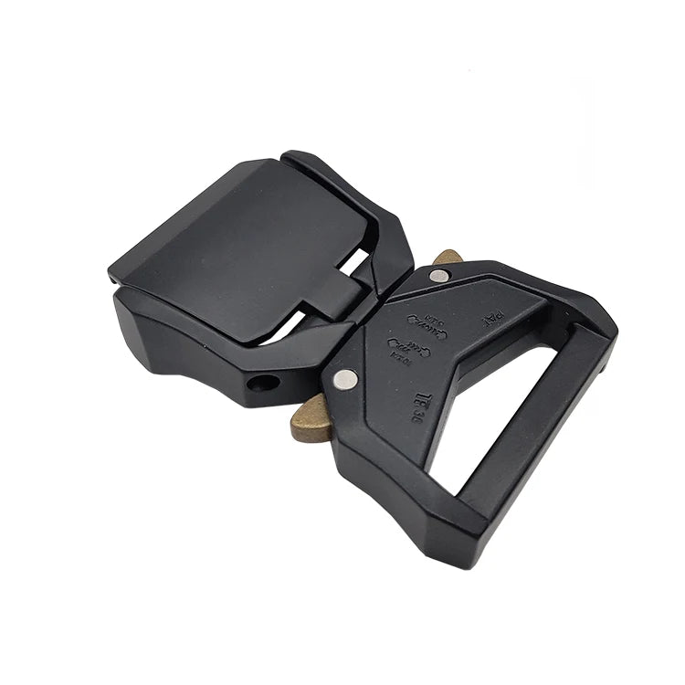 Custom Logo Men's Tactical Belt for Buckle Nylon Leisure with Aluminum Alloy Premium Quality Accessory