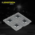 Ilenstech 90 Degree Square LED Optical Lens 4 in 1 / 2x2 5050 LED Lenses