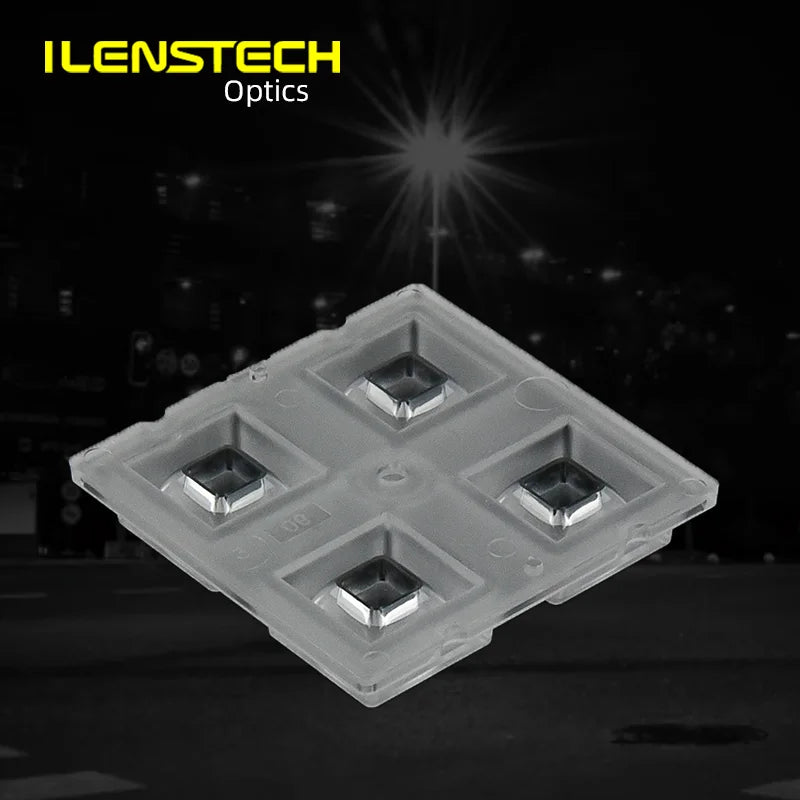 Ilenstech 90 Degree Square LED Optical Lens 4 in 1 / 2x2 5050 LED Lenses