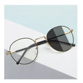 SPARLOO 2445 Round Metal Anti Blue Light Photochromic Lens Eyeglasses Frames