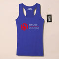 Women's Eco-Friendly Quick Dry Breathable Polyester/Cotton Fitness Tank Tops Summer Sport Style Multiple Colors Available