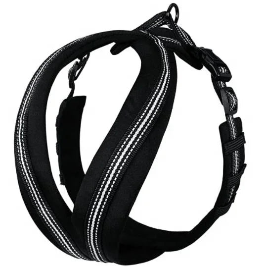 Escape Proof Adjustable Quick Fit Soft Padded Reflective Nylon Dog Vest Harness No Pull Easy Training Walking S/M/L