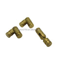 Stock Supply 4 X 15mm Solid Brass Cylindrical Pin Hinge