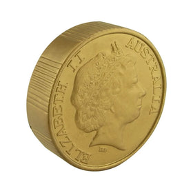 Promotional PU Foam Anti Stress COIN-GOLD Custom Logo Promotional Gifts SS099 Stress Relieve Ball Stress COIN-GOLD in Stock