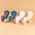 Fashion Necklace Jewelry Display Rack Pendant Display Stand Prop Wooden Jewelry Storage Holder Model for Store Showcase