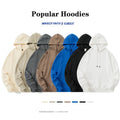 OUZE 300G China Manufacture Cotton Hooded Pullover Sweatshirt Premium Heavy Oversized Custom Logo Printing Men's Hoodies