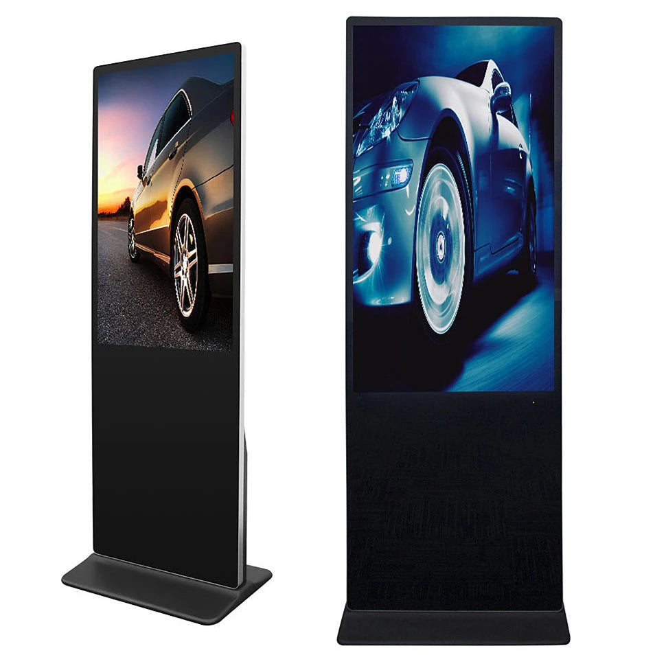 43-65 Inch Indoor Aluminum Multi Touch UHD Lcd Digital Advertising Display Touch Screen Kiosk Price for Supermarket and Store