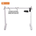 Portable Standing Desk Adjustable Height Office Desk Electric Stand up Motorized Standing Desk