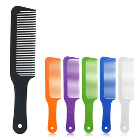 Antistatic Plastic Lice Comb with Wide Tooth Anti-Slide Handle Portable Professional Salon & Home Use Tool Custom Logo