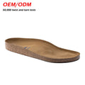 Accurate German Design Orthotic Insoles for Men Women Luxury Sandals Slippers Cork Base Arch Supports PST Model 2209 All Seasons