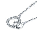 Wholesale Minimalist Trendy Classic Unisex Women Men Chains Customize Rhodium Plated CZ Customized 925 Sterling Silver Necklace