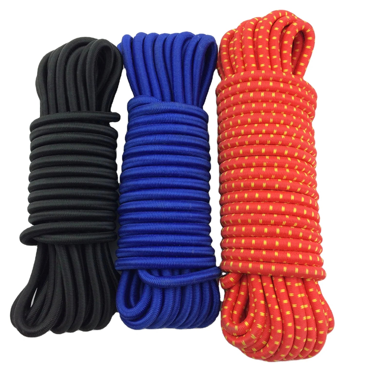 Bundle Packing Elastic Bungee Cords Durable Rubber Rope for Efficient Packaging