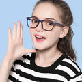 Custom Logo High Quality Boys Girls TR90 Anti Blue Light Computer Gaming Glasses Kids Blue Light Blocking Glasses for Children MegaBDM