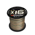 X16 300M Blast Braided Fishing Line Super Strong PE Invisible Fishing Wire Multifilament for River & Lake Fishing