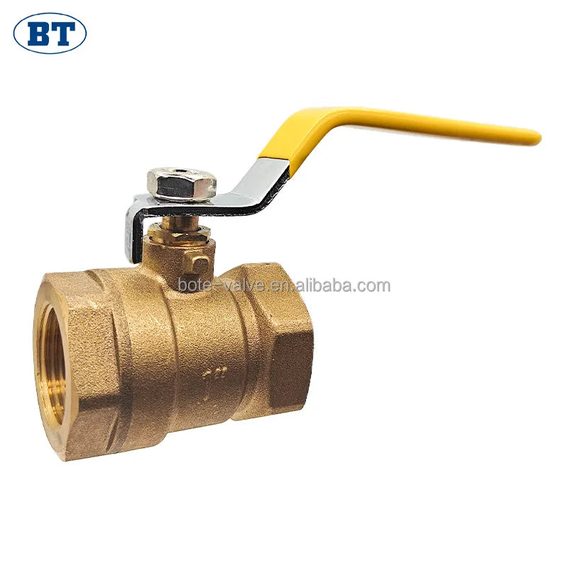 OEM/ODM Heavy Duty High Flow Pressure Long Handle 600 Wog PN40 Large Full Bore Port Brass Ball Valve