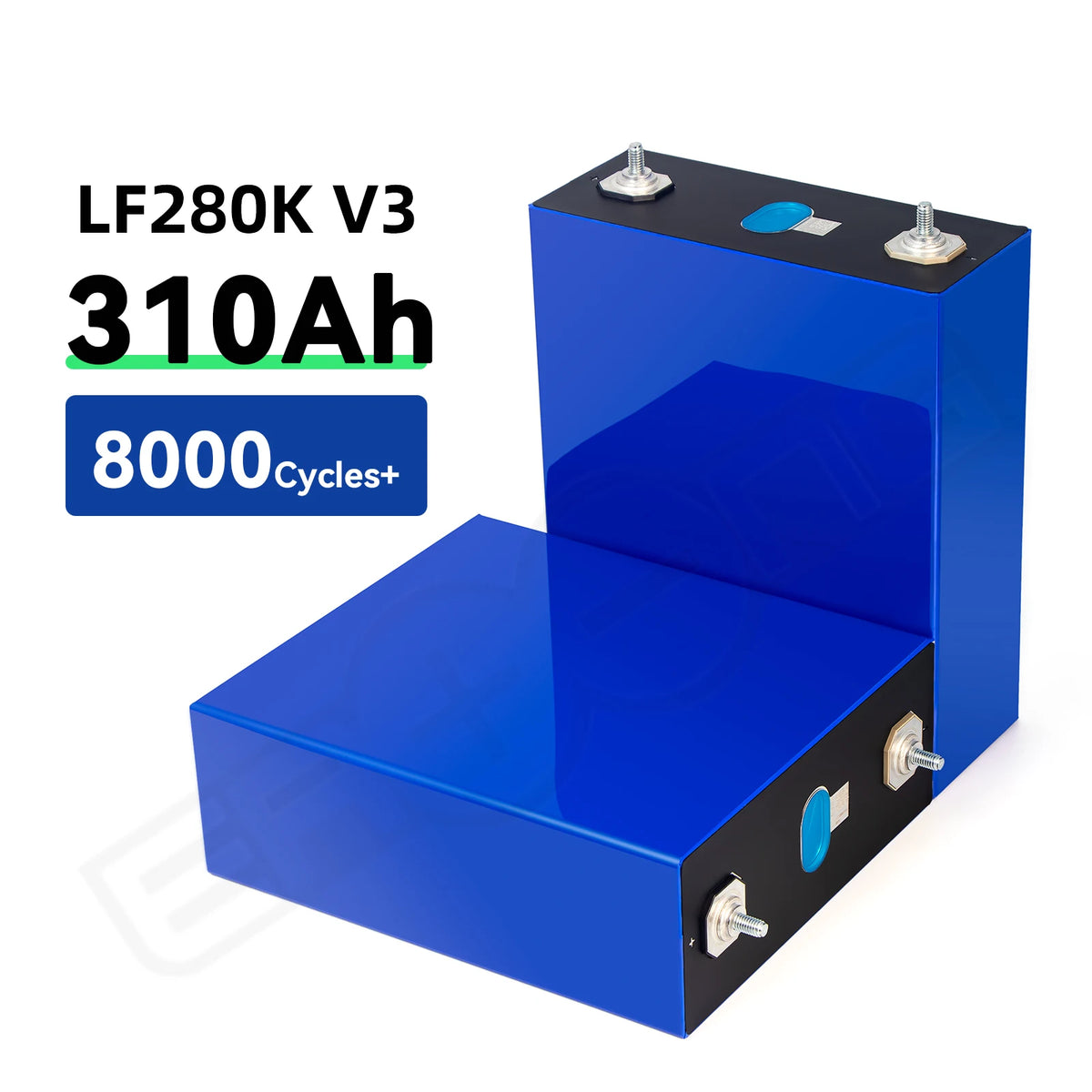 Original 8000 Cycles LF280K V3 3.2V LiFePO4 High Capacity 280Ah Wide Temperature Range for Energy Storage Solar EV Car