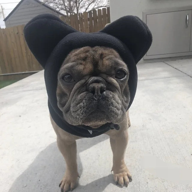 Pet Earmuffs Dog Noise Protection Ear Muff Dog Winter Hats Dog Ears Cover Neck Warmer Scarf  for Small Medium Large Pet Training