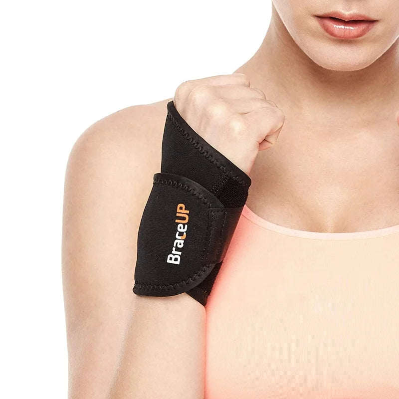 Eco-friendly Insulated Thermal Canvas Carpal Tunnel Compression Wrist Brace