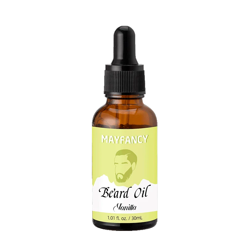 Organic Vanilla Improve Skin Elasticity Face Care Facial Serum Oil Liquid Beard Oil Low MOQ 30ml
