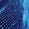 F002 Luxury Heavy Wedding Dress Crystal Fabric Sparking Stretchy Rhinestone Fabric