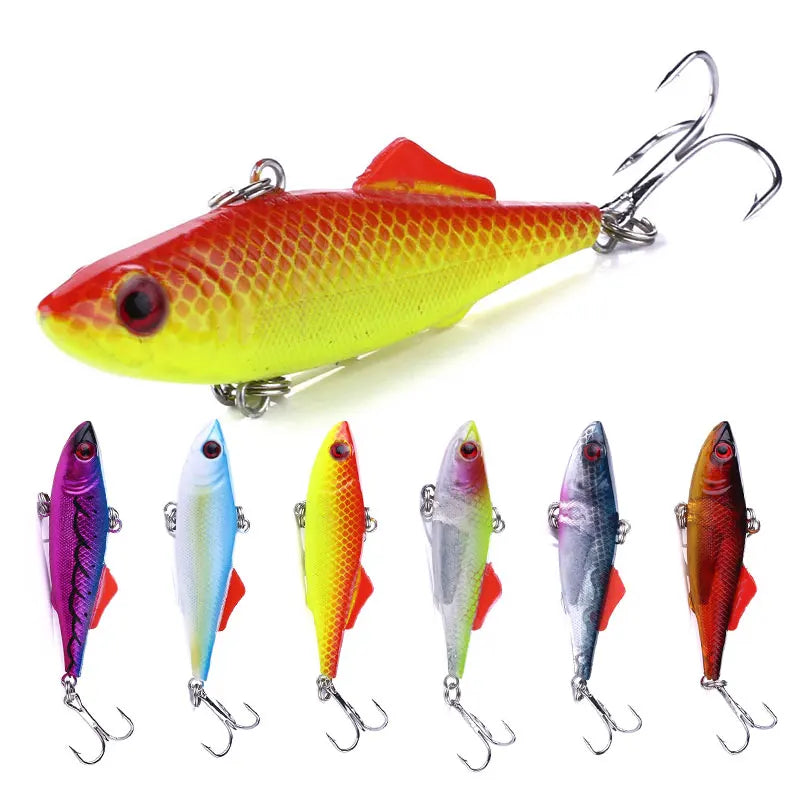 Wholesale VI032 7cm 16.5g Artificial Hard Vibration Baits Sinking VIB Fishing Lures