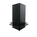 China 4-Sided Metal Display Rack Adjustable Shelves for Retail Store Clothing/Shoes Heavy Duty