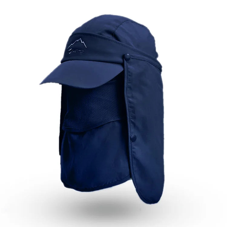 Wholesale Multi-functional Quick Dry Nylon Common Visor Hat Outdoor Fishing Hat Man Sun Protection Baseball Caps