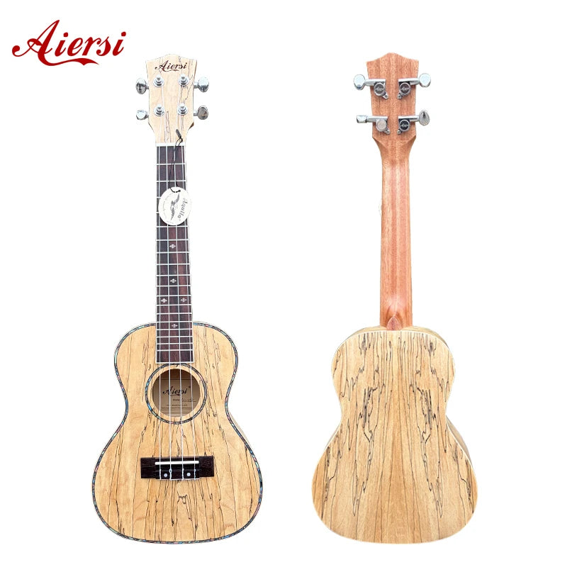 Aiersi Brand Maple Wood Ukulele Concert 23 Inch Ukulele Wholesale Factory Price Guitar Ukelele