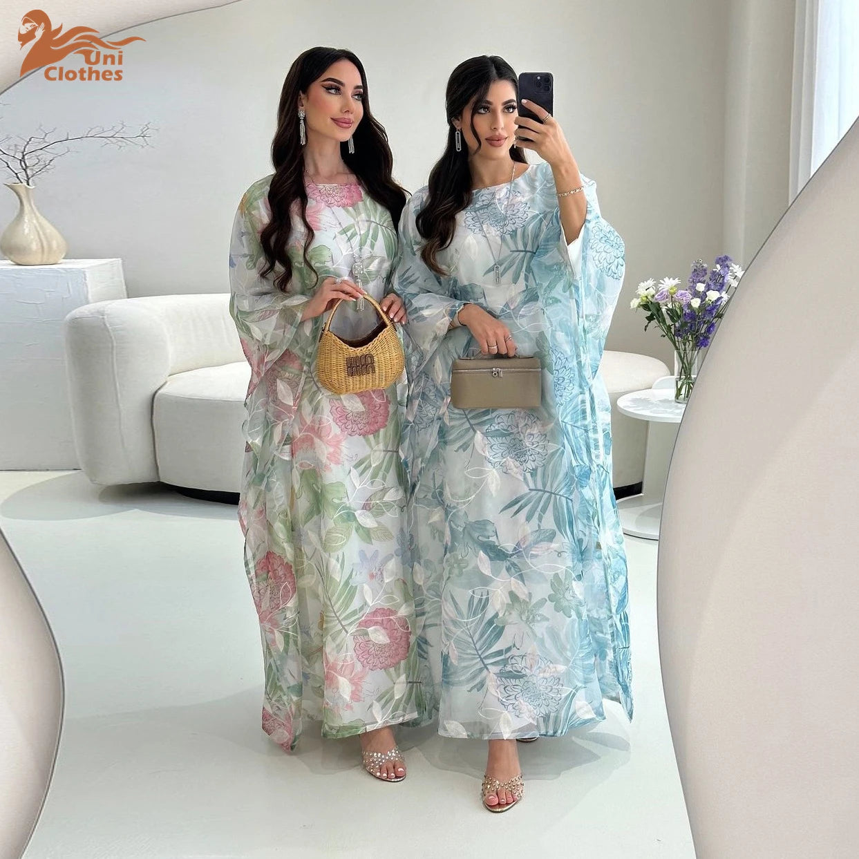 MQ140  Arabian  Robe Turkey  Muslim Side Arab Adult Eid Muslim Clothing Abaya for Ramadan