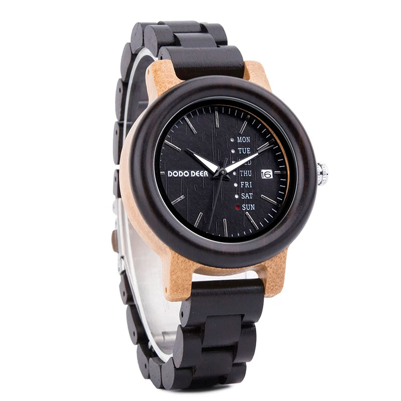 Ladies Antique Fashion Wooden Watches Colorful Bamboo Wood Watch with Custom Logo for Women