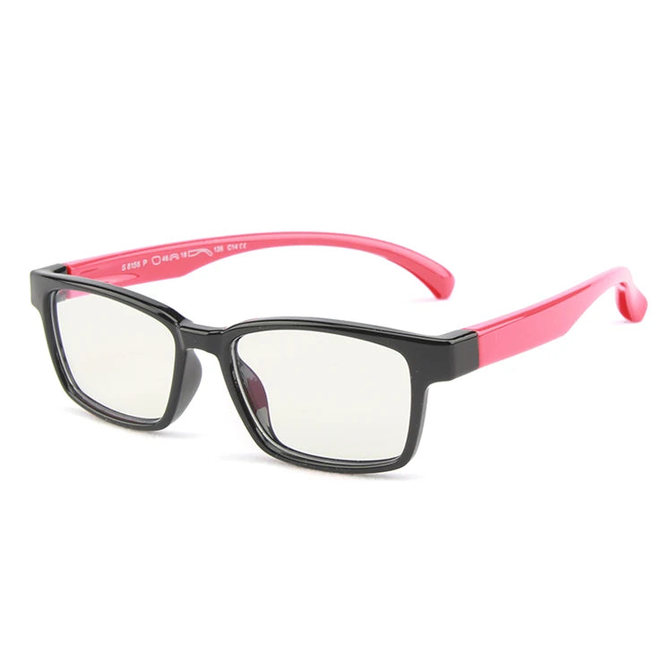 New Anti Blue Light Glasses Kids Silicone Lunettes Children Private Label Computer Glasses Frame
