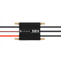 Flycolor 50A Speed Controller Waterproof Brushless ESC for RC Boat 2-6S Lipo BEC 5.5V/5A Plastic Water Cooling System for Girls