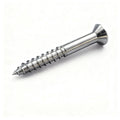 Sokun M6 304 Stainless Steel Oval Flat Head Wood Screws DIN 7997 Metric Standard Thread