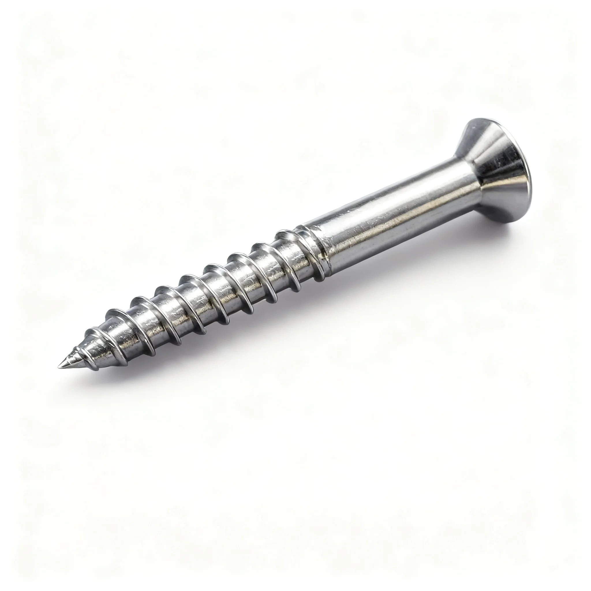 Sokun M6 304 Stainless Steel Oval Flat Head Wood Screws DIN 7997 Metric Standard Thread