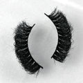 D801 Wholesale Wispy Fluffy Russian Strip Lashes d Curl Russian Mink Eyelashes Strips Thick Lashes