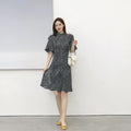 Casual  Breathable Cool Going Out Dress for Women Flared Dress One Piece Dress
