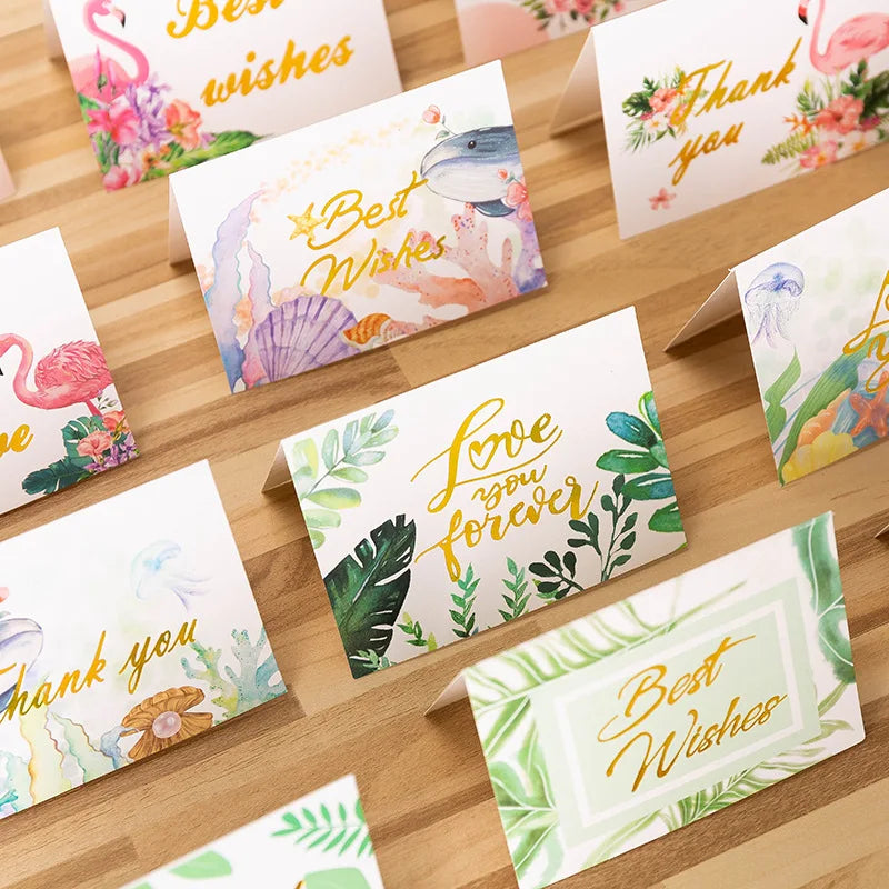 High Quality Customized Business Card Greeting Card Thank You Card Postcard Printed on Cardboard and Offset Paper
