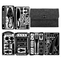 Baiyuheng Custom Low Price Black Camping Wallet Multipurpose Tool