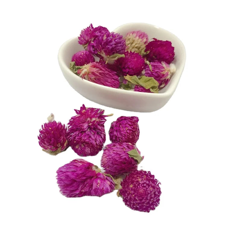 Qian Ri Hong New Arrival Dried Gomphrena Flower Red Globe Amaranth Flower