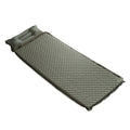 Lightweight PVC Ultra-Thick Memory Foam Foldable Fully Bonded Self-Inflating Camping Mat Travel/Hiking Air Mattress Campers