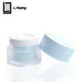 Empty Cosmetic Luxurious Round Acrylic Plastic Refillable Face Cream Jar From Jiangsu 50g 20g 15g