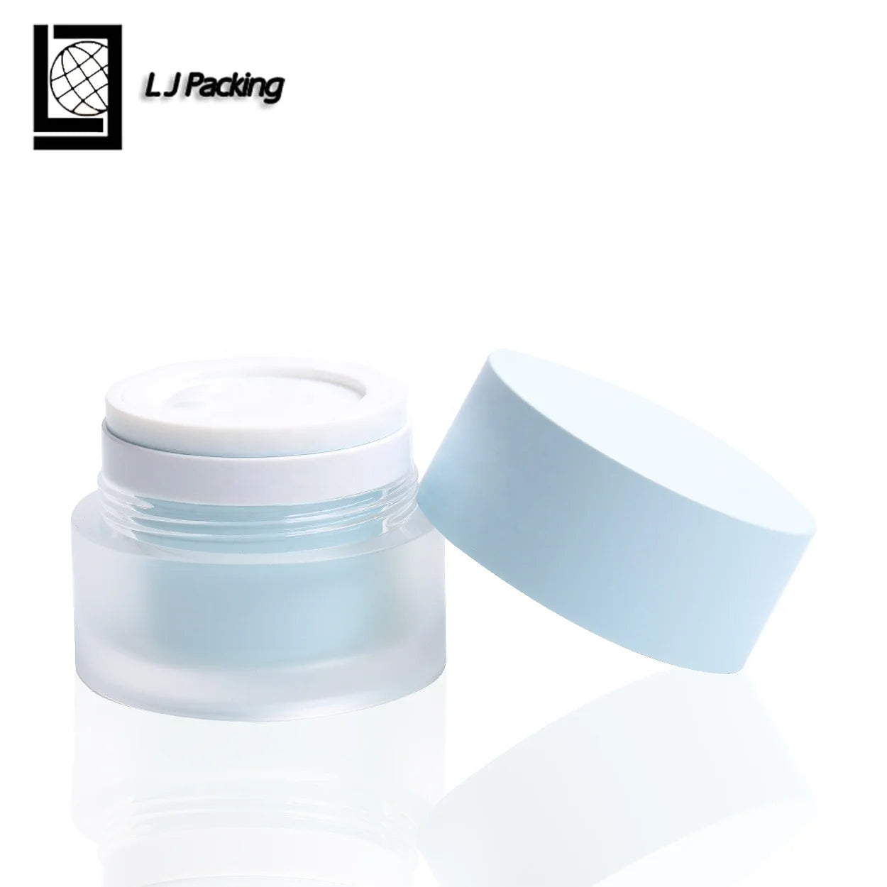 Empty Cosmetic Luxurious Round Acrylic Plastic Refillable Face Cream Jar From Jiangsu 50g 20g 15g