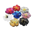 Clothing Accessories Handmade Beading Double Layer Beads Large Flowers Clothes Diy Accessories Decorative Patches Decals