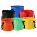 IRONDONKEY Outdoor 30L Camping Gear Tarpaulin Basin Lightweight Wash Durable Multifunctional Portable Folding Water Bucket