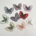 Colorful Embroidered Butterflies Lace Applique Patches for Kids Dresses LT2661A