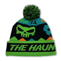 Custom Logo Adult Unisex Winter Acrylic Men Skully Jacquard Knitted Thick Warm Skull Beanie Hats